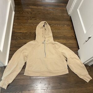 lululemon athletica Tan Hoodie Jacket